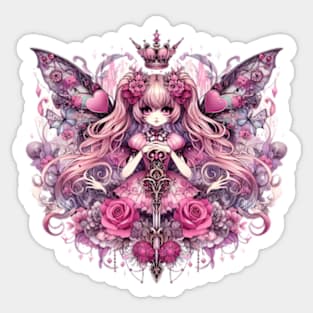 Anime gothic fairy Sticker